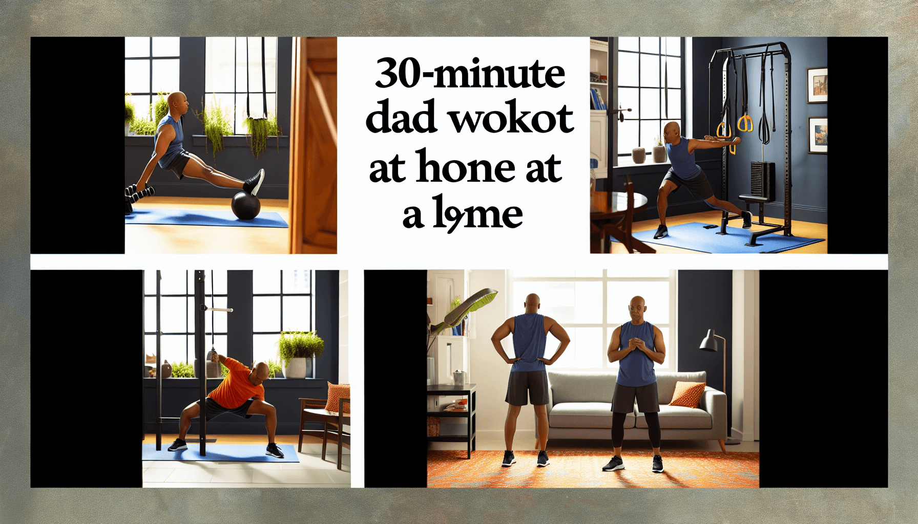 The 30-Minute Dad Workout โ No Gym Required