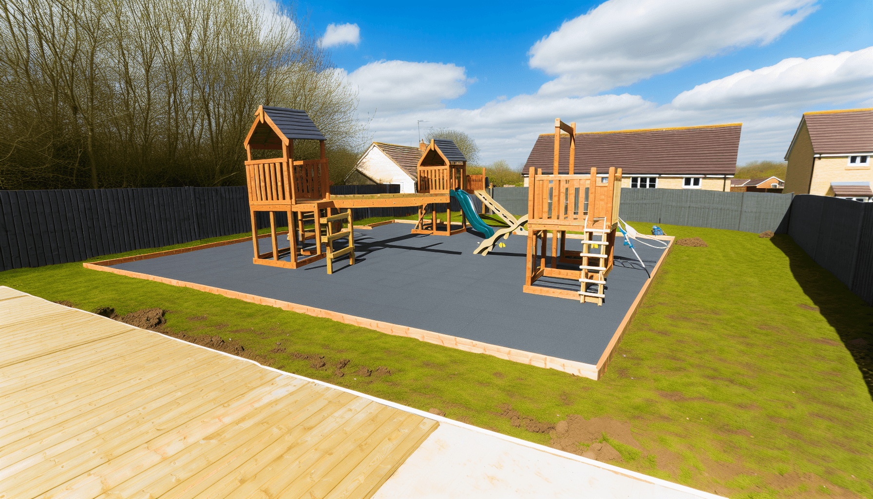 How to Build a Backyard Playset Area Your Kids Will Actually Use