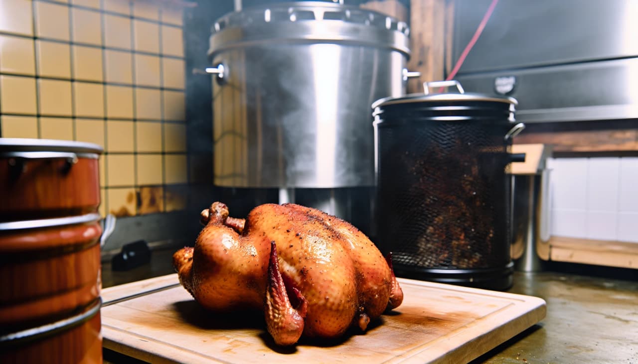 How to Smoke a Whole Chicken Like a Boss Dad