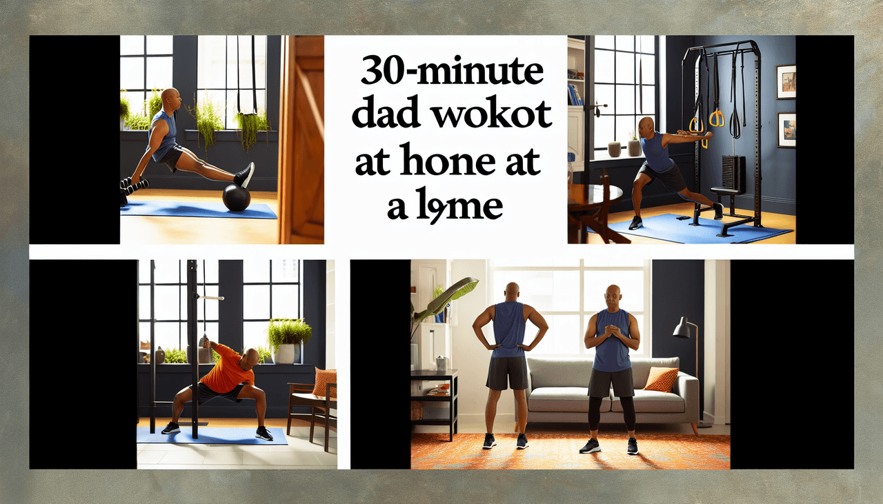 The 30-Minute Dad Workout — No Gym Required