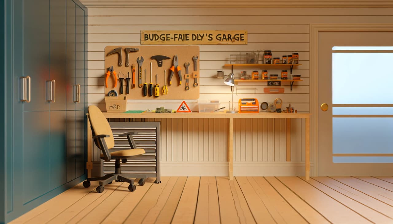 How to Build the Ultimate Dad Garage Workshop on a Budget