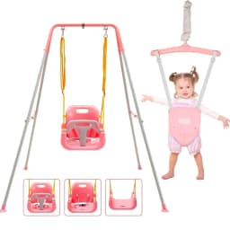 FUNLIO 2 in 1 Swing Set & Baby Jumper Review: Fun for Five Minutes