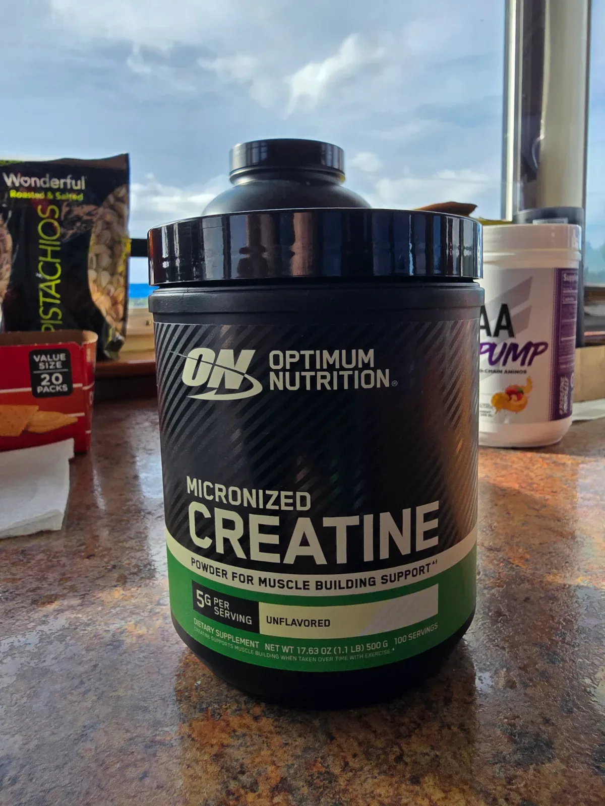 Optimum Nutrition Micronized Creatine Monohydrate Powder